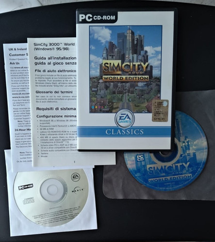 Game simcity 3000 world - pc,