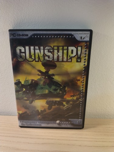 Microprose gunship cd - microprose, cd-rom