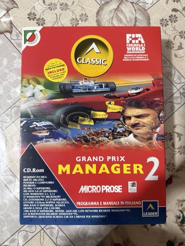 Grand prix manager cd rom - grand,