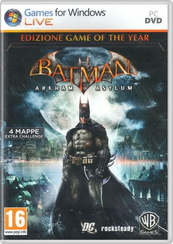 Batman arkham asylum game - arkham,