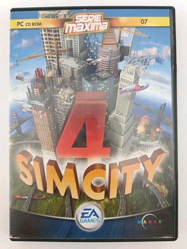 Simcity pc cd rom - simcity 4, pc cd‑rom