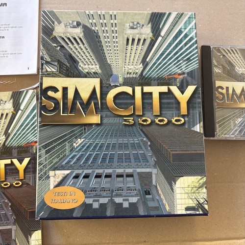 Sim city 3000 computer - city,