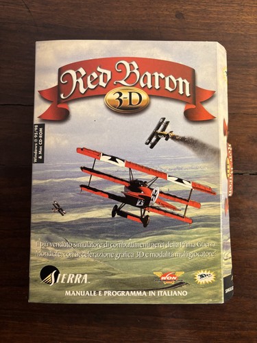 Red baron big box - red,